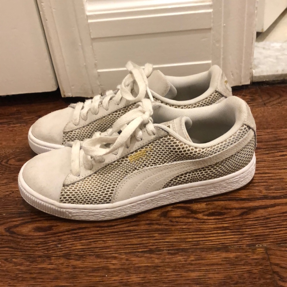 Puma sneakers with gold circles
